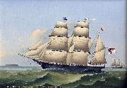 unknow artist Barque WHITE SEA of Boston Germany oil painting artist